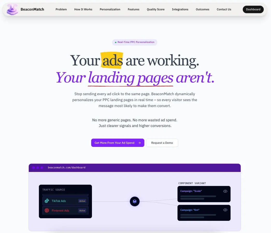 Screenshot 2 of BeaconMatch