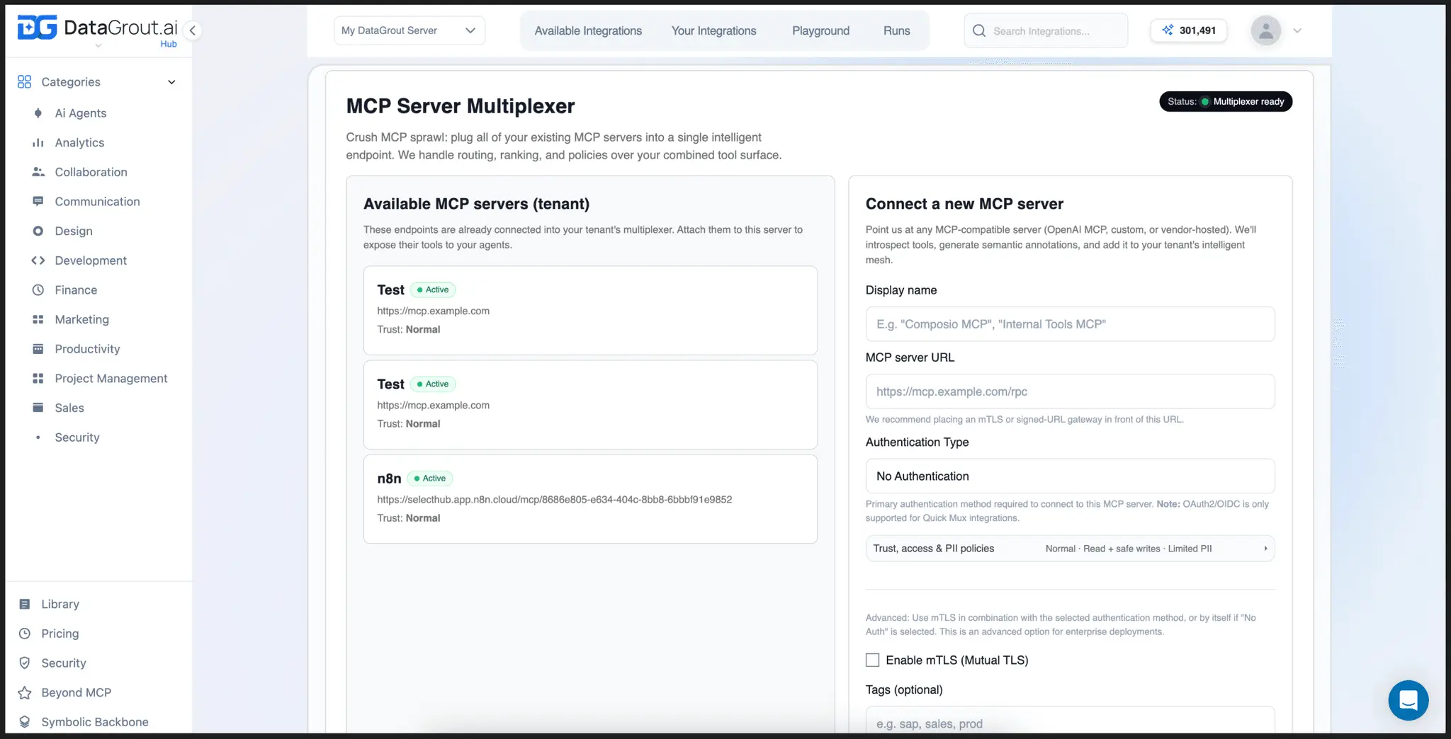 Screenshot 3 of DataGrout