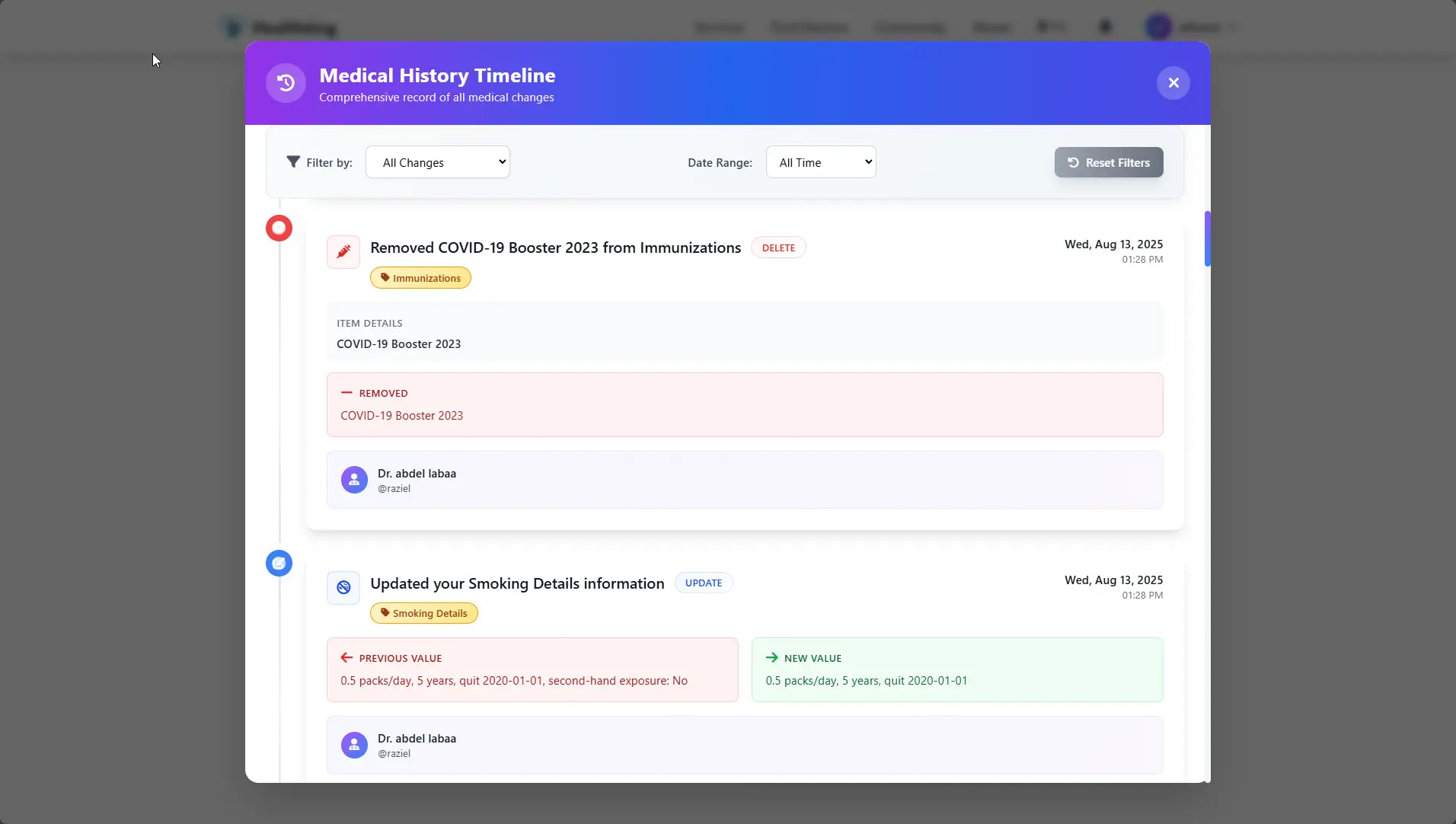 Screenshot 8 of https://www.healthting.com/