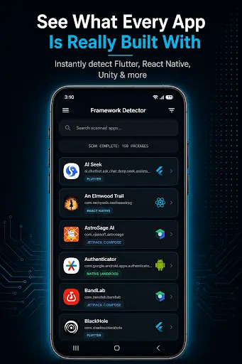 Screenshot 5 of Framework Detector App
