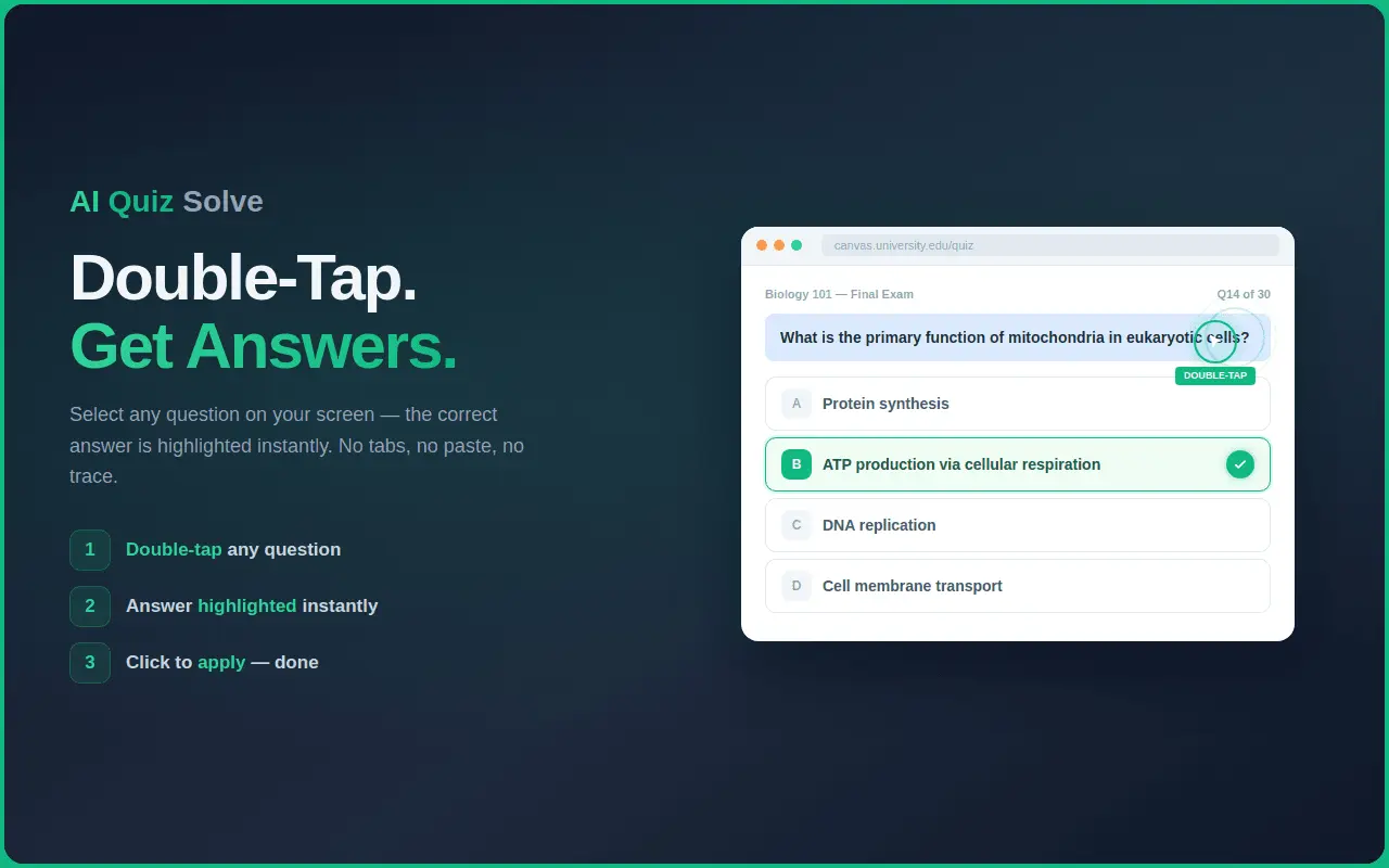 Screenshot 1 of AI Quiz Solve