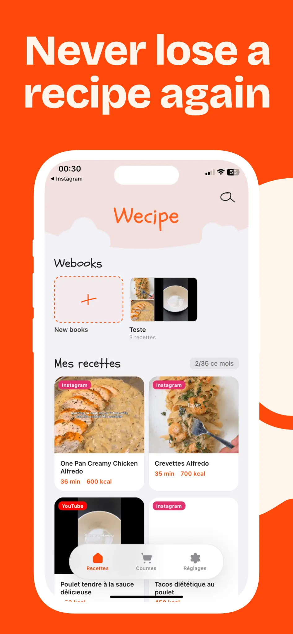 Screenshot 3 of Wecipe - Recipe importer