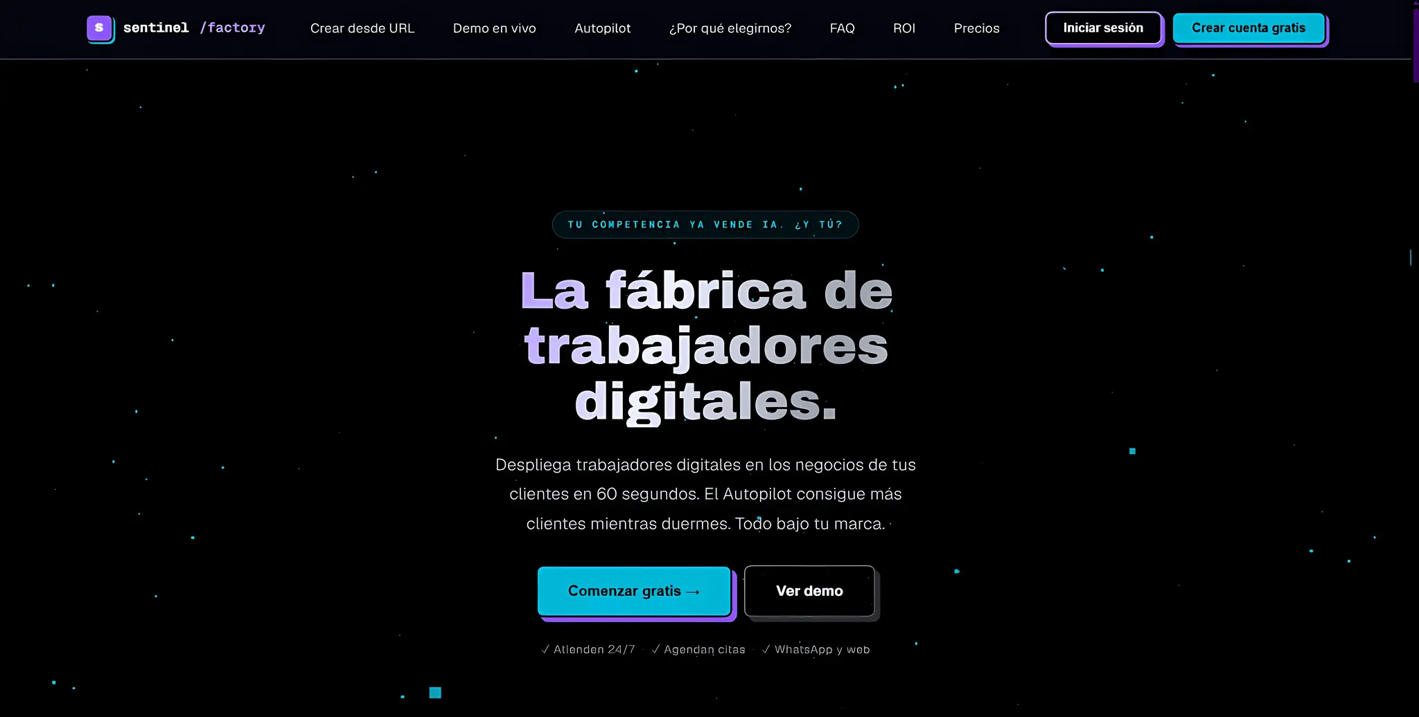 Screenshot 1 of Sentinel Factory