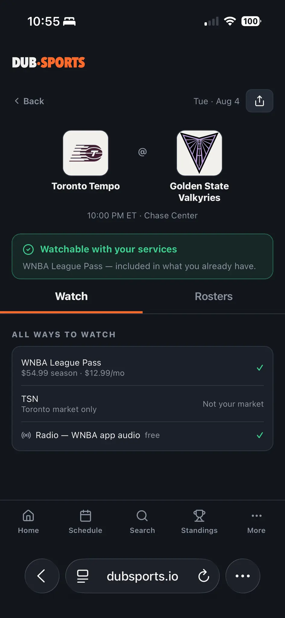 Screenshot 1 of Dub Sports