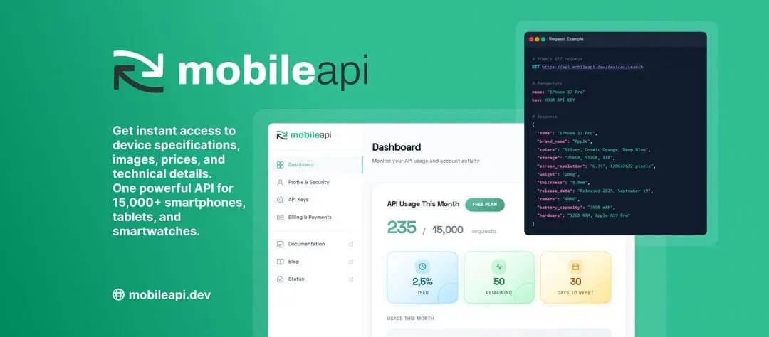 Screenshot 3 of MobileAPI.dev