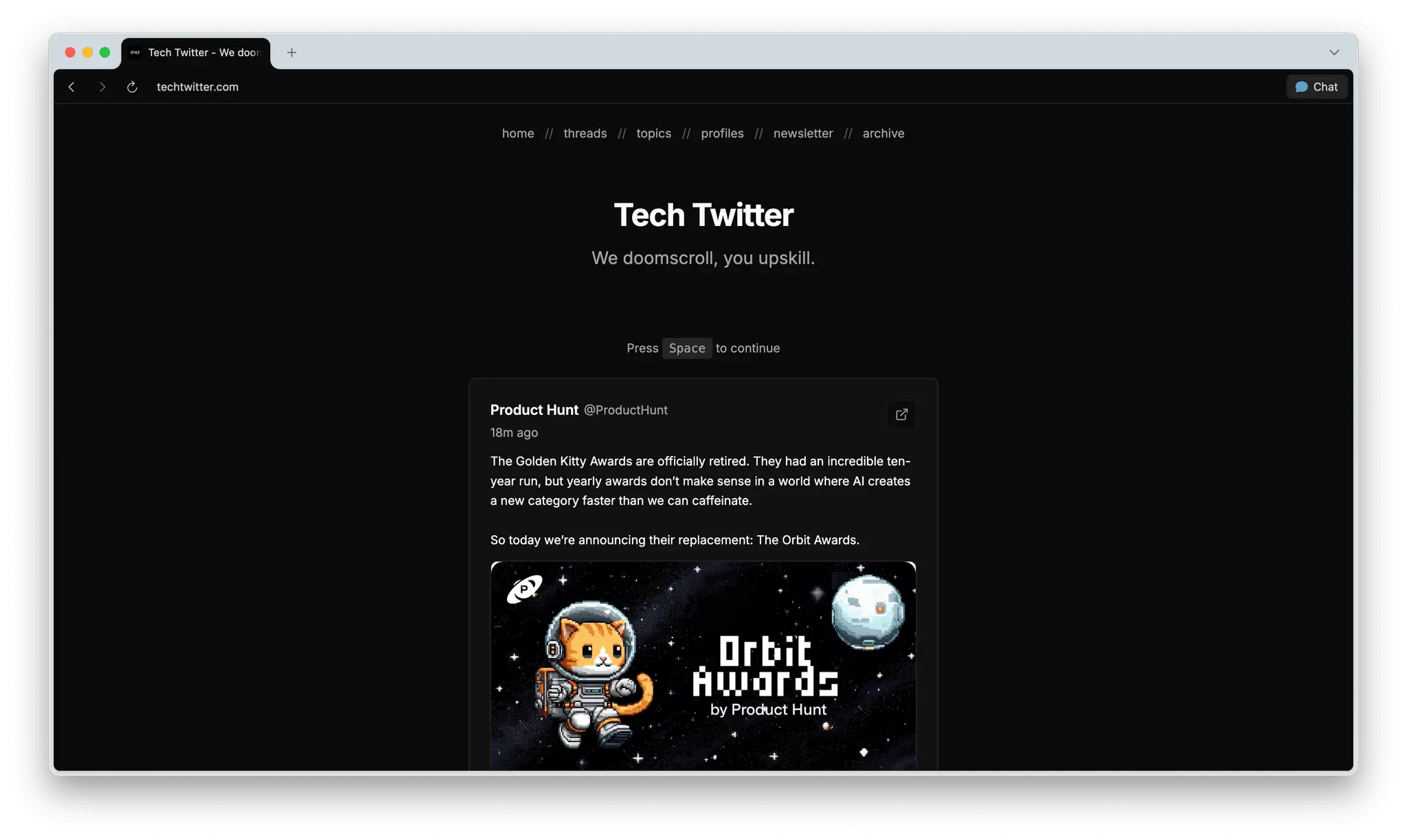 Screenshot 3 of Tech Twitter