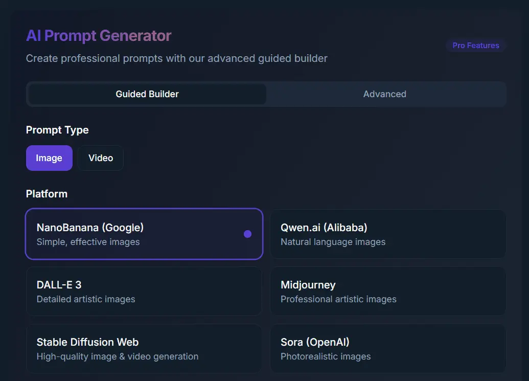 Screenshot 2 of AI Prompt Generator