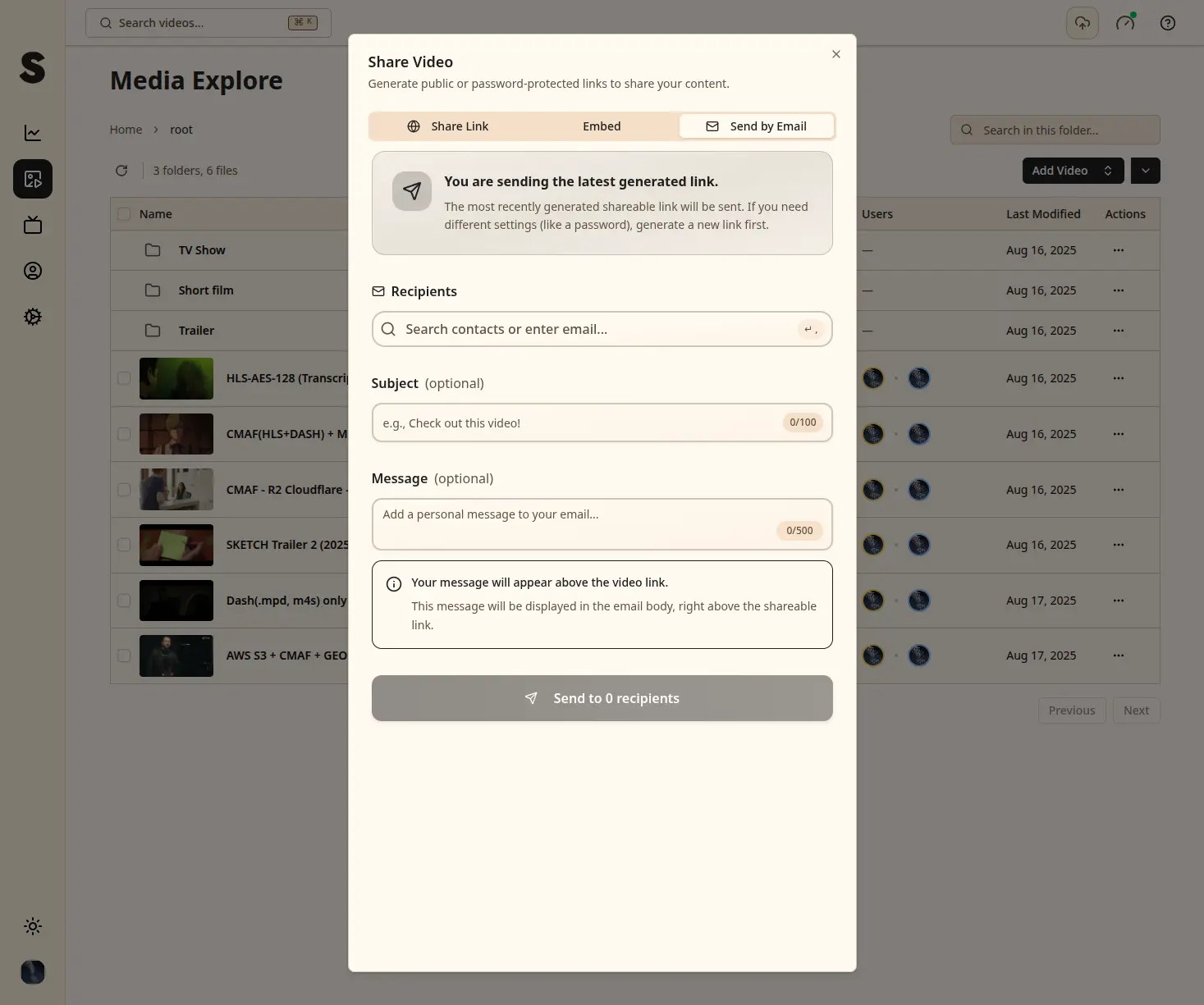 Screenshot 6 of Snapencode | Self-hosted Video Platform