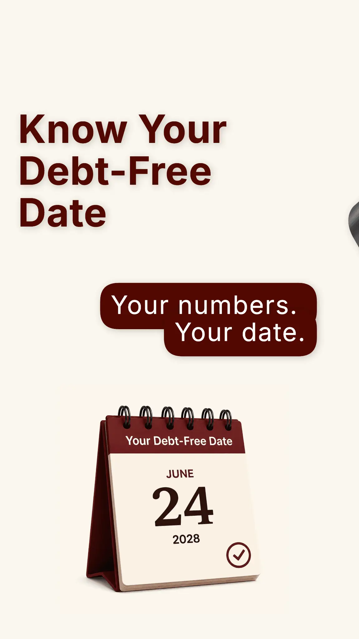 Screenshot 1 of Toffee: AI Debt Coach