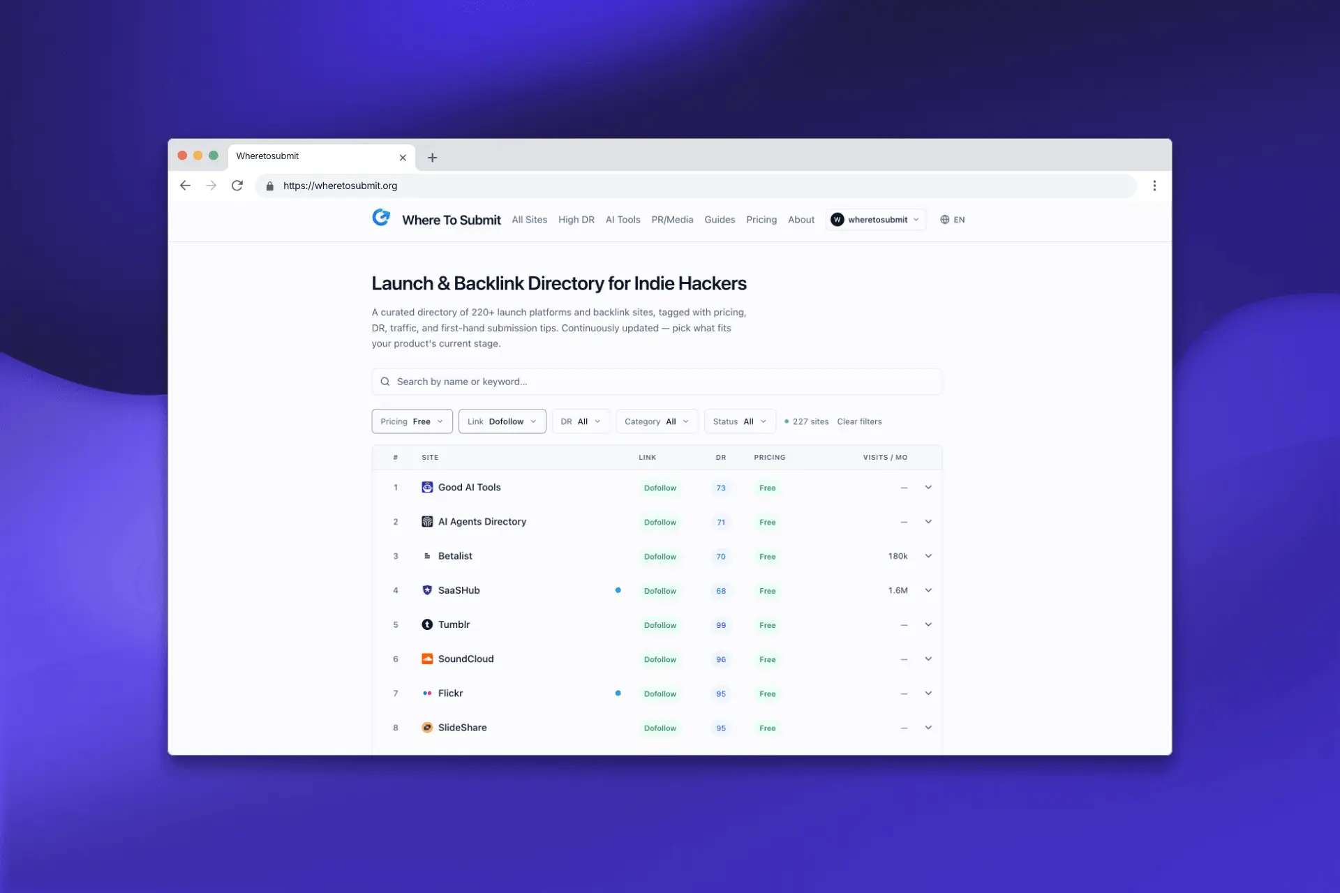 Screenshot 4 of Where To Submit