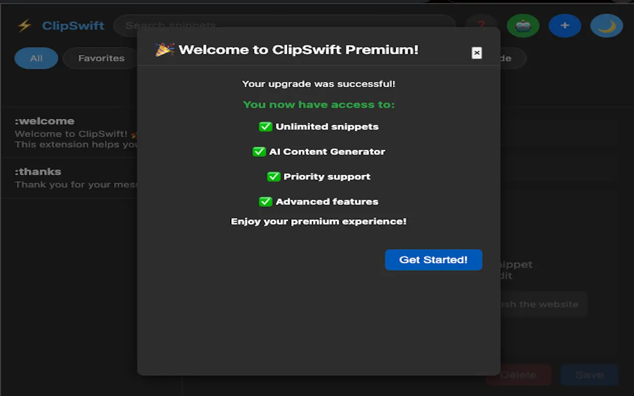 Screenshot 4 of ClipSwift