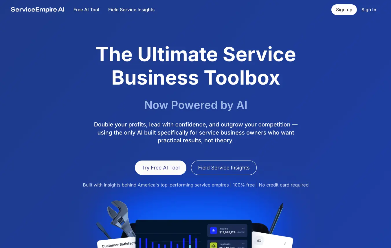 Screenshot 1 of Service Empire AI