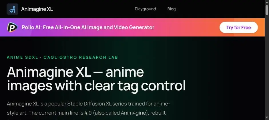 Screenshot 1 of Animagine XL