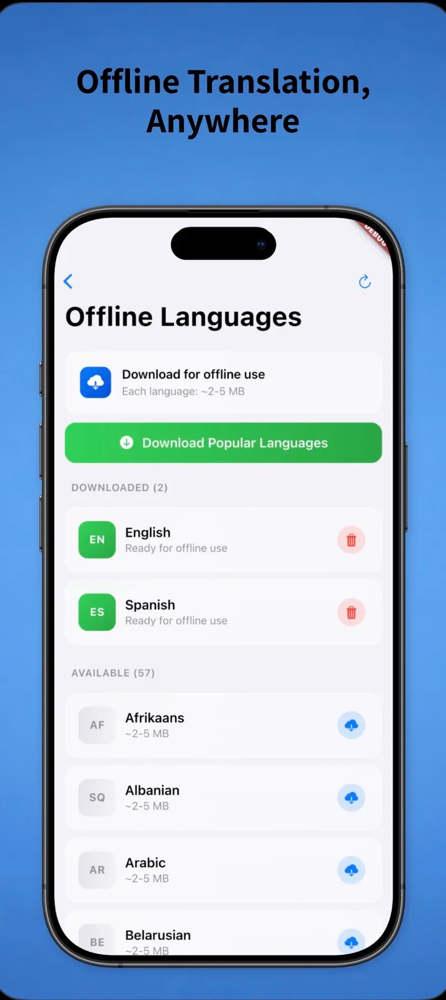 Screenshot 8 of Lingua AI Translator App