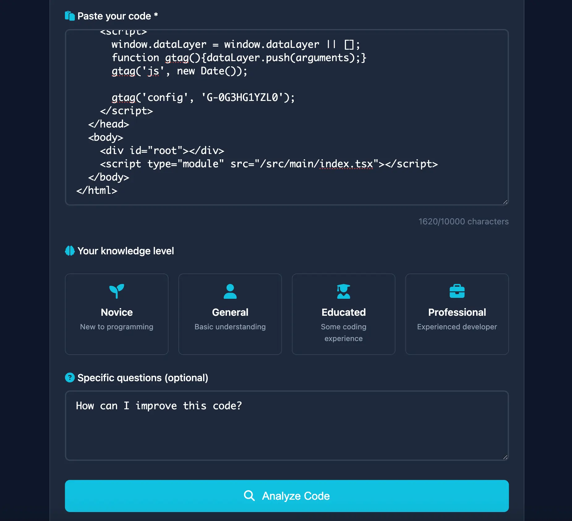 Screenshot 4 of CodeDecipher