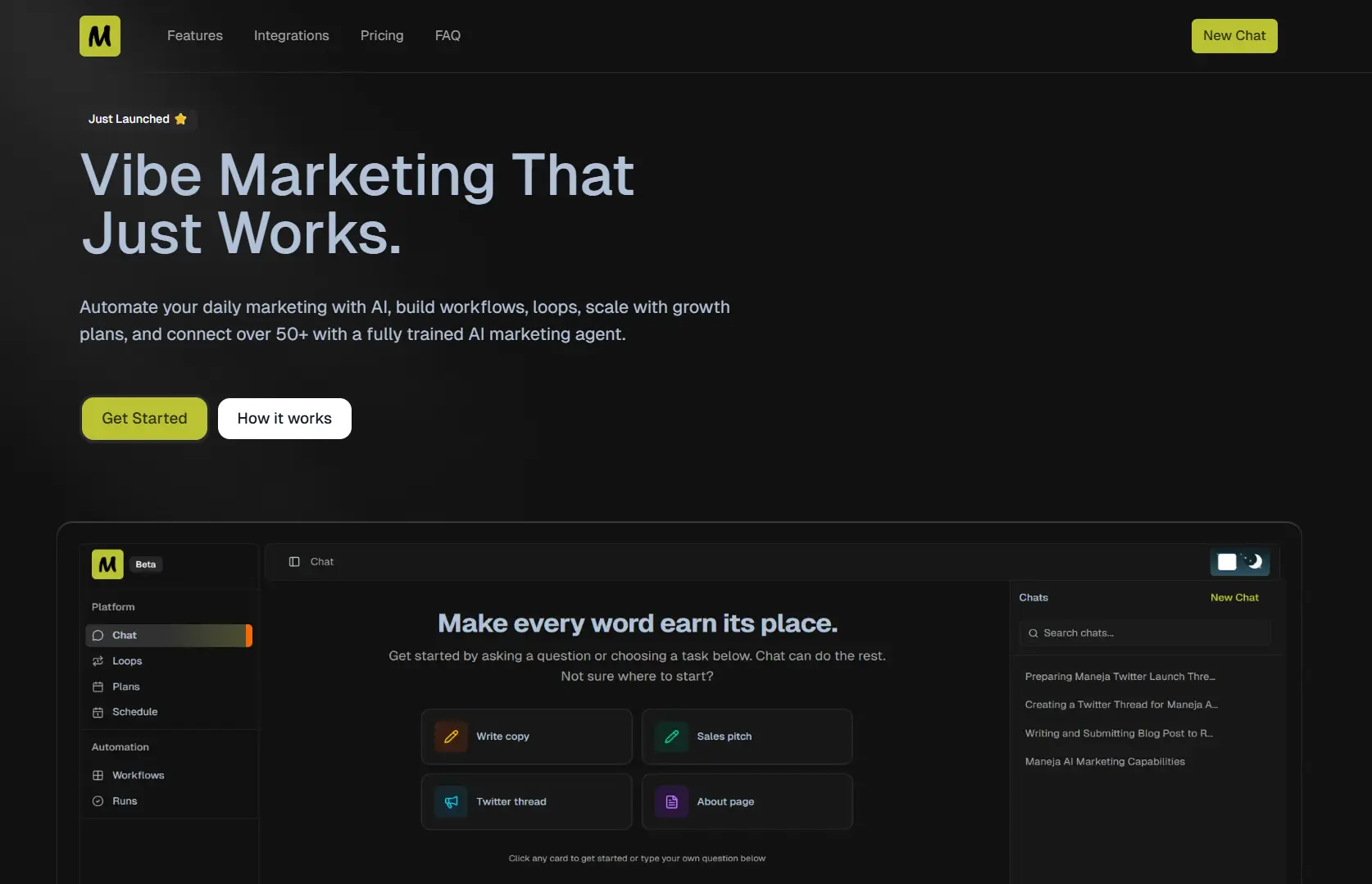 Screenshot 3 of Maneja - AI Marketing