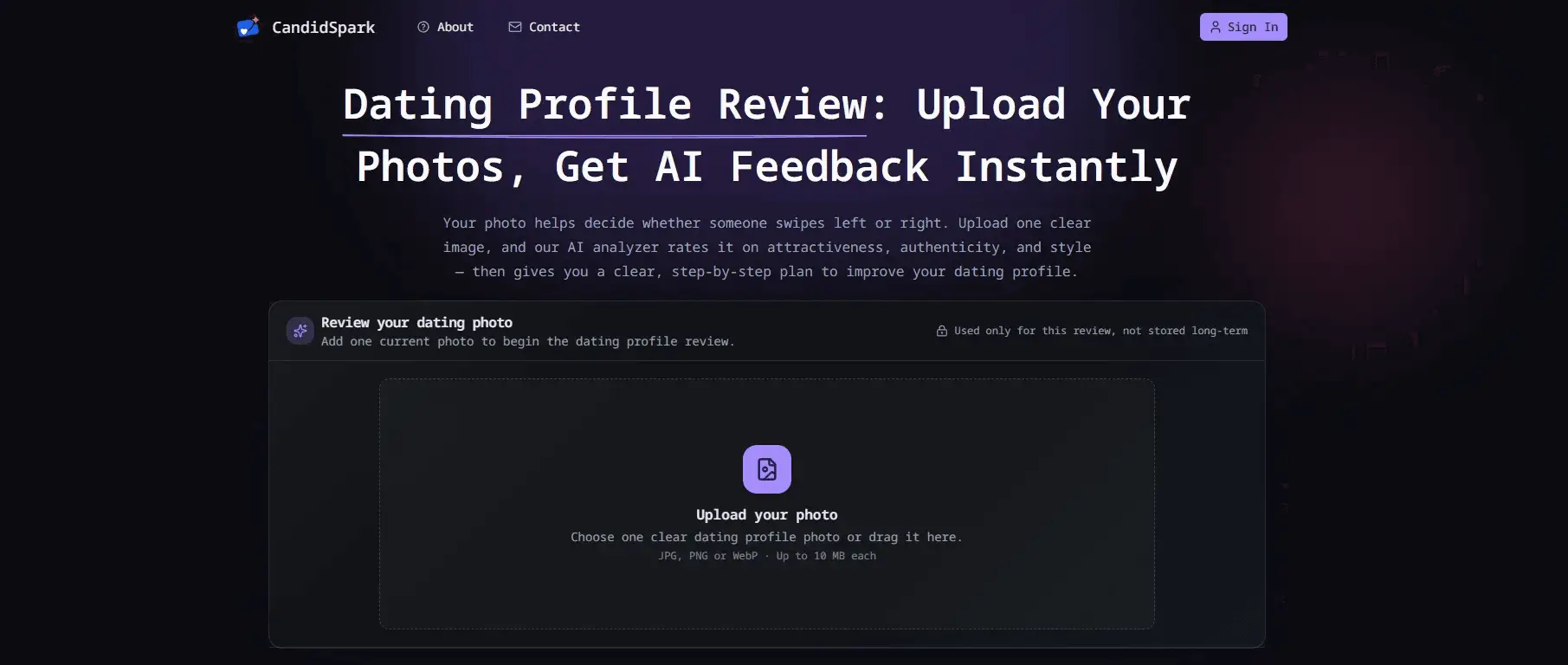 Screenshot 1 of CandidSpark