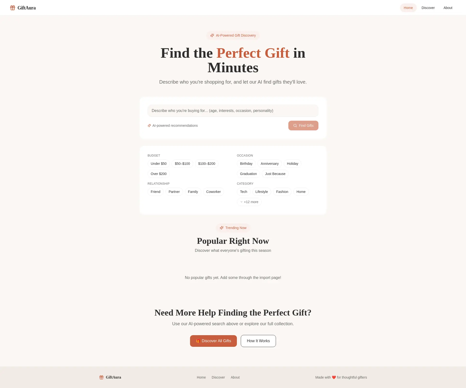Screenshot 1 of Preznt - AI Gift Finder