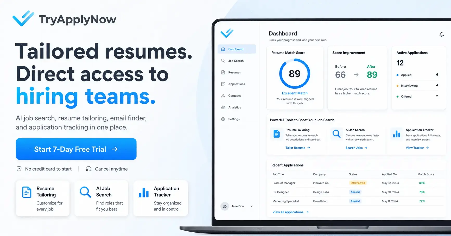 Screenshot 2 of TryApplyNow