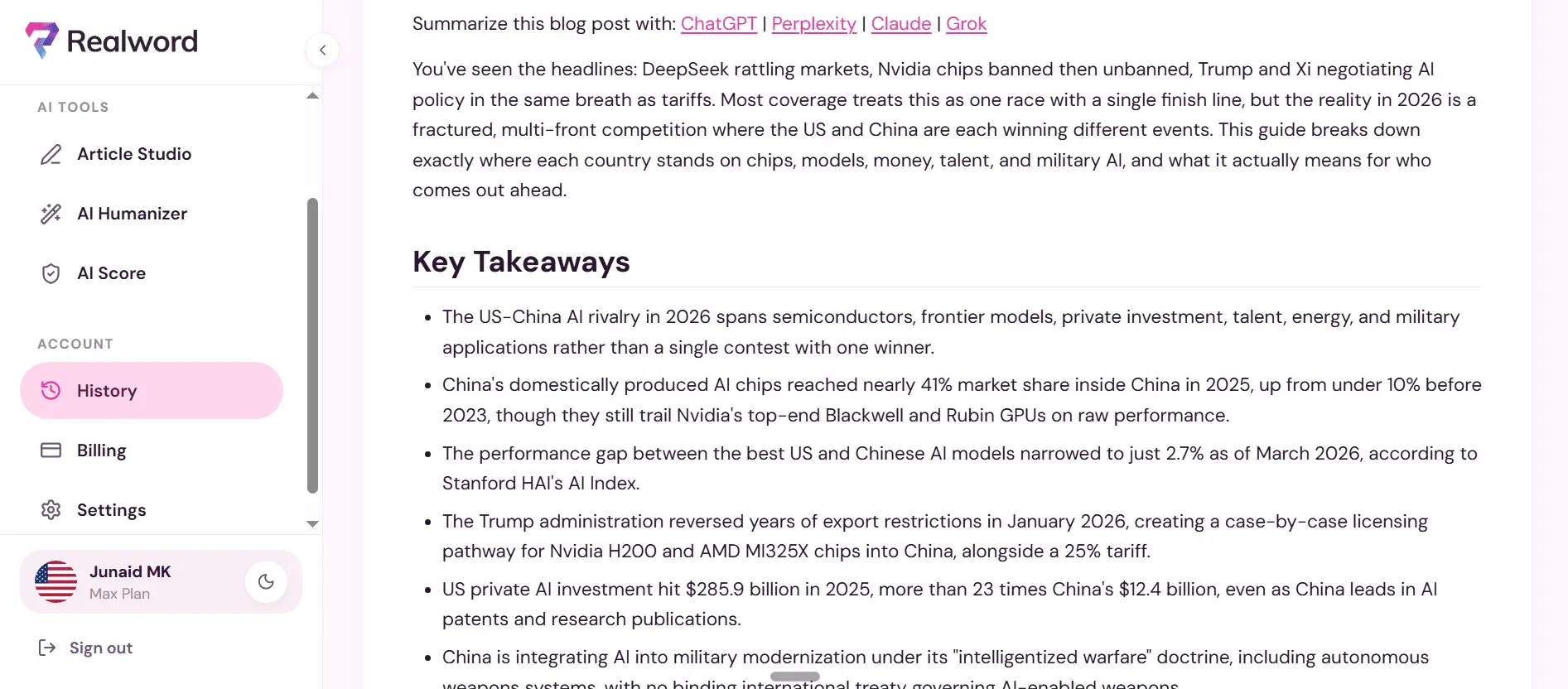 Screenshot 6 of Realword AI