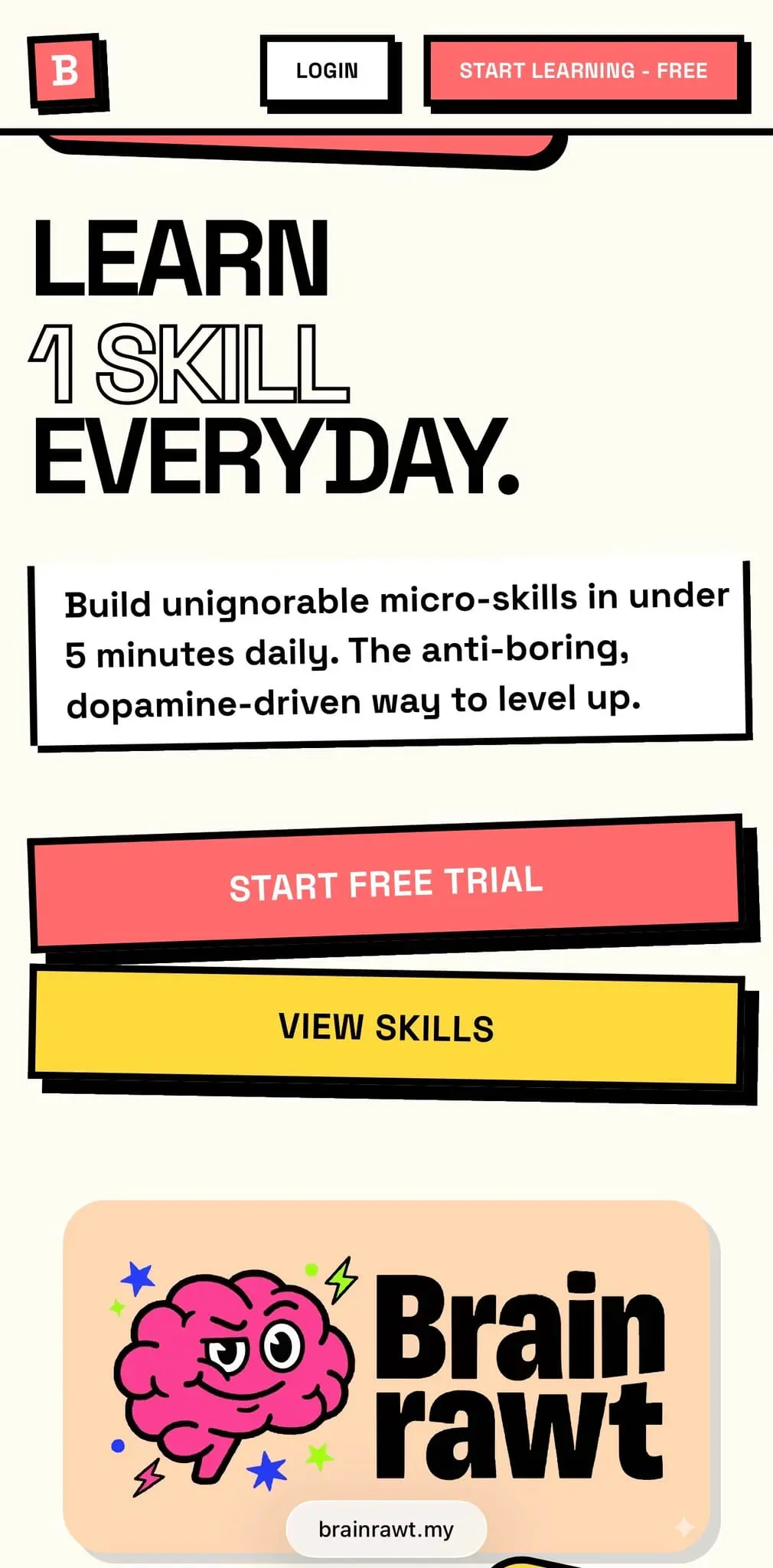 Screenshot 1 of Brainrawt