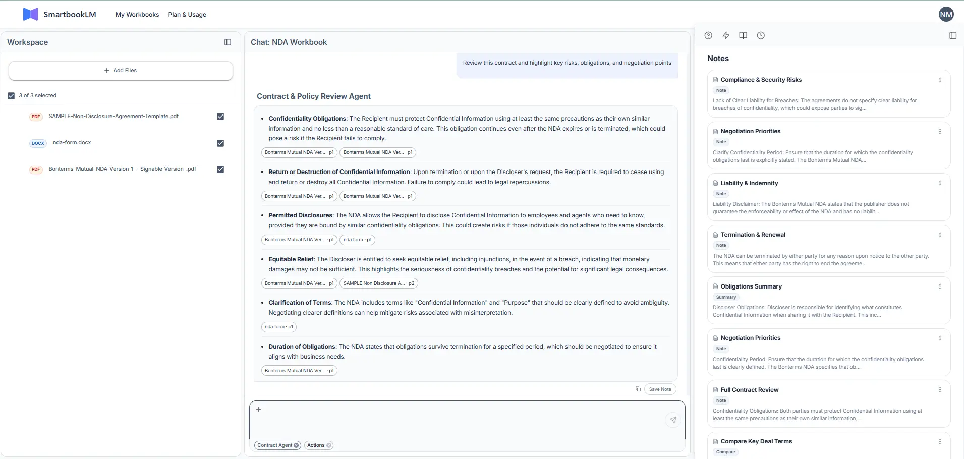 Screenshot 3 of SmartbookLM