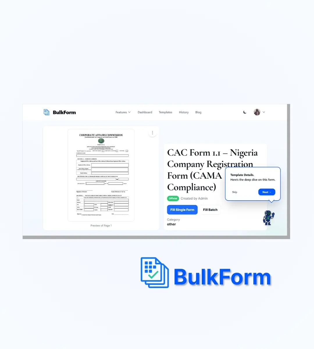 Screenshot 2 of BulkForm