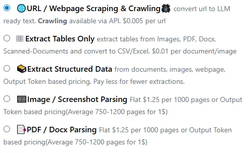 Screenshot 1 of ParseExtract