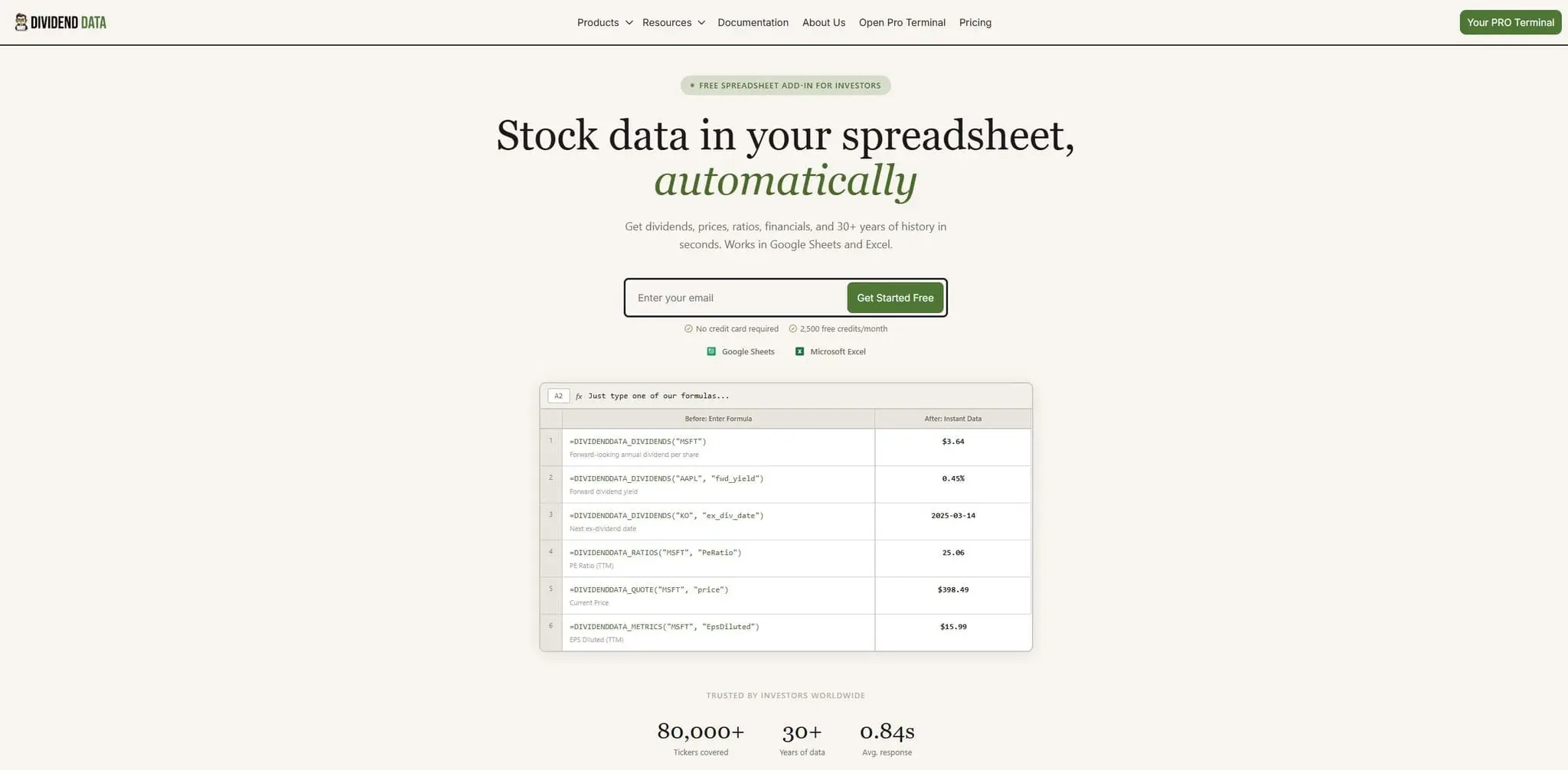 Screenshot 2 of Dividend Data