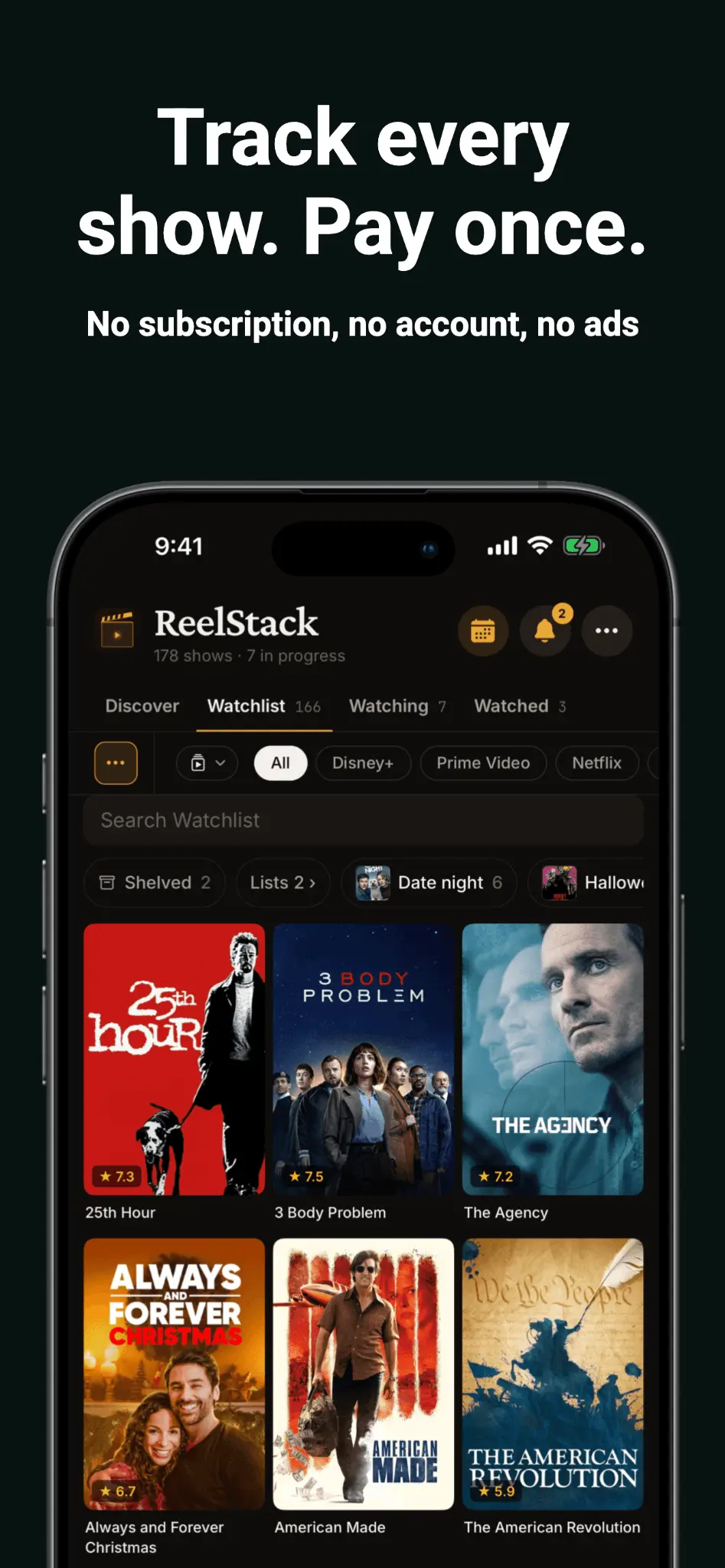 Screenshot 3 of ReelStack: TV Show Tracker