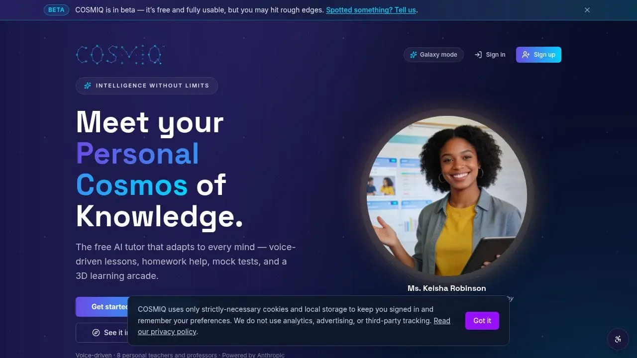 Screenshot 1 of COSMIQ