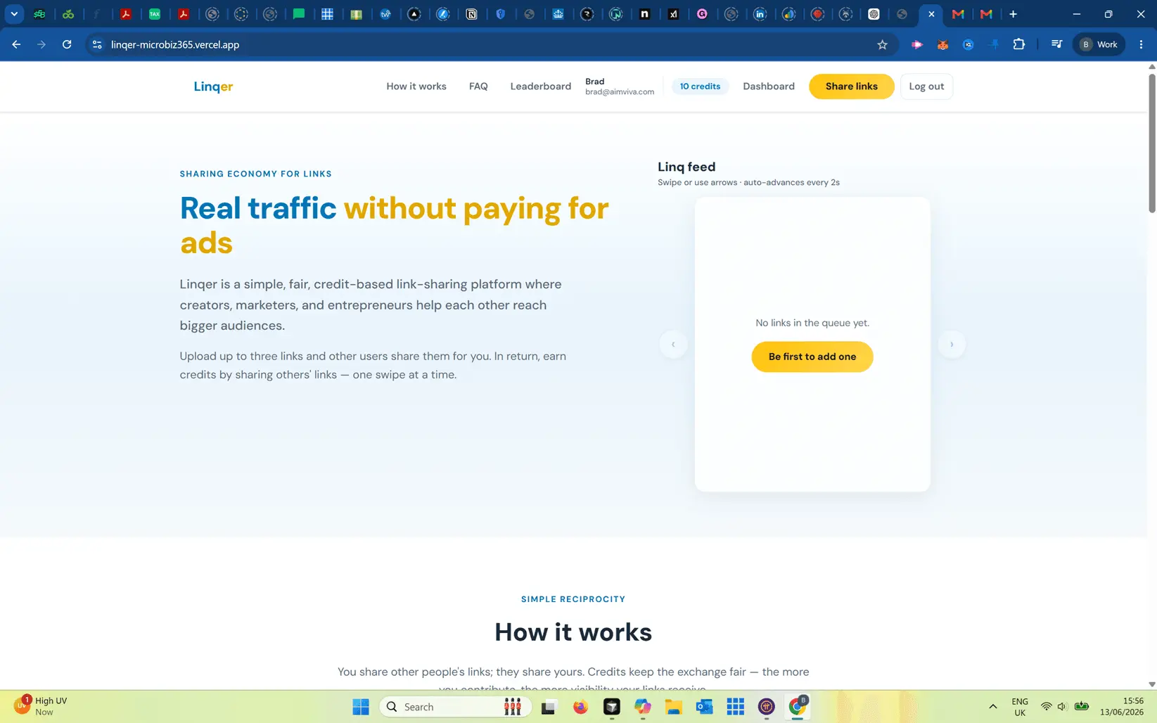 Screenshot 1 of Linqer