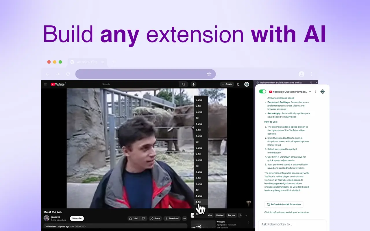 Screenshot 1 of Robomonkey
