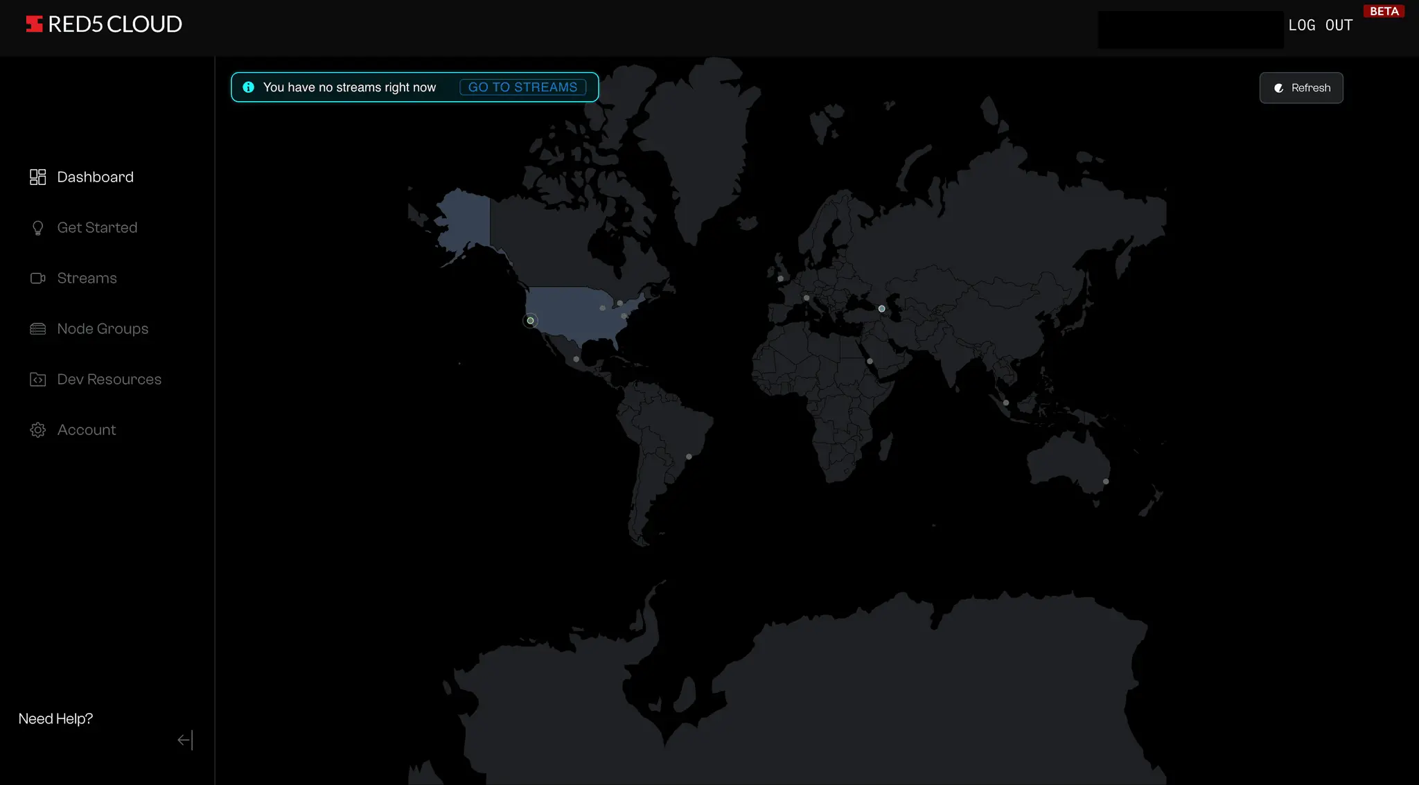 Screenshot 1 of Red5 Cloud