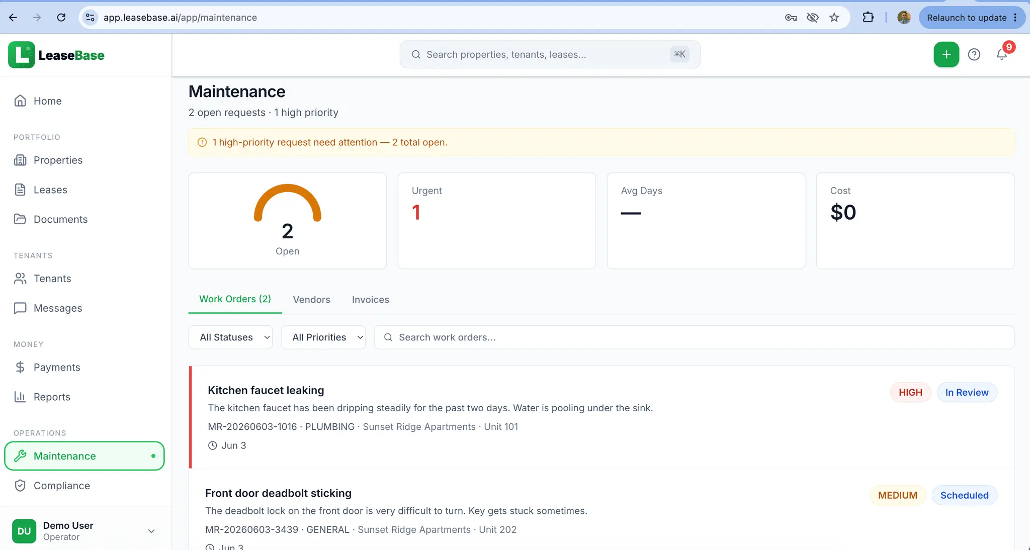 Screenshot 5 of LeaseBase