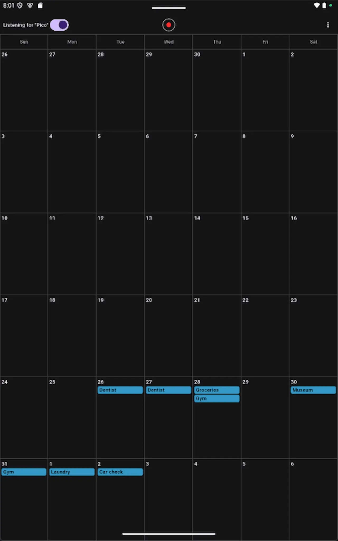 Screenshot 7 of Hands Free Appointment Offline