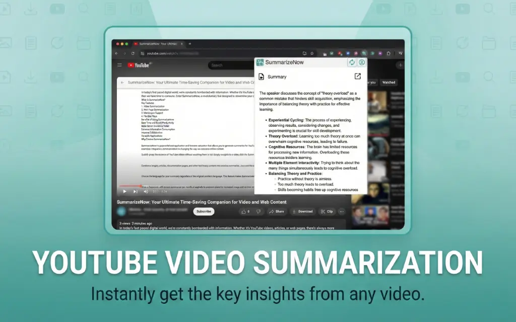 Screenshot 1 of SummarizeNow
