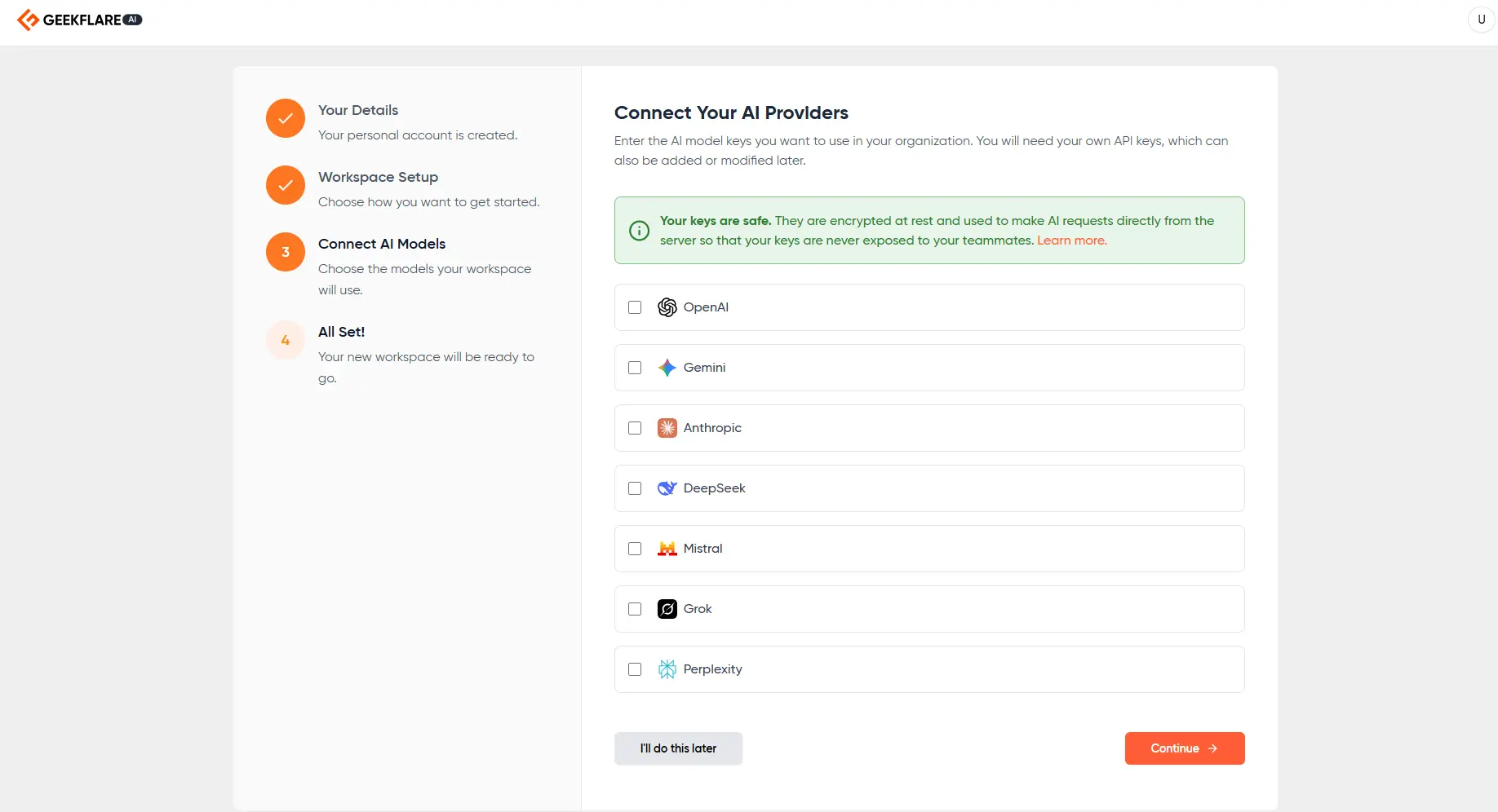 Screenshot 3 of Geekflare Connect