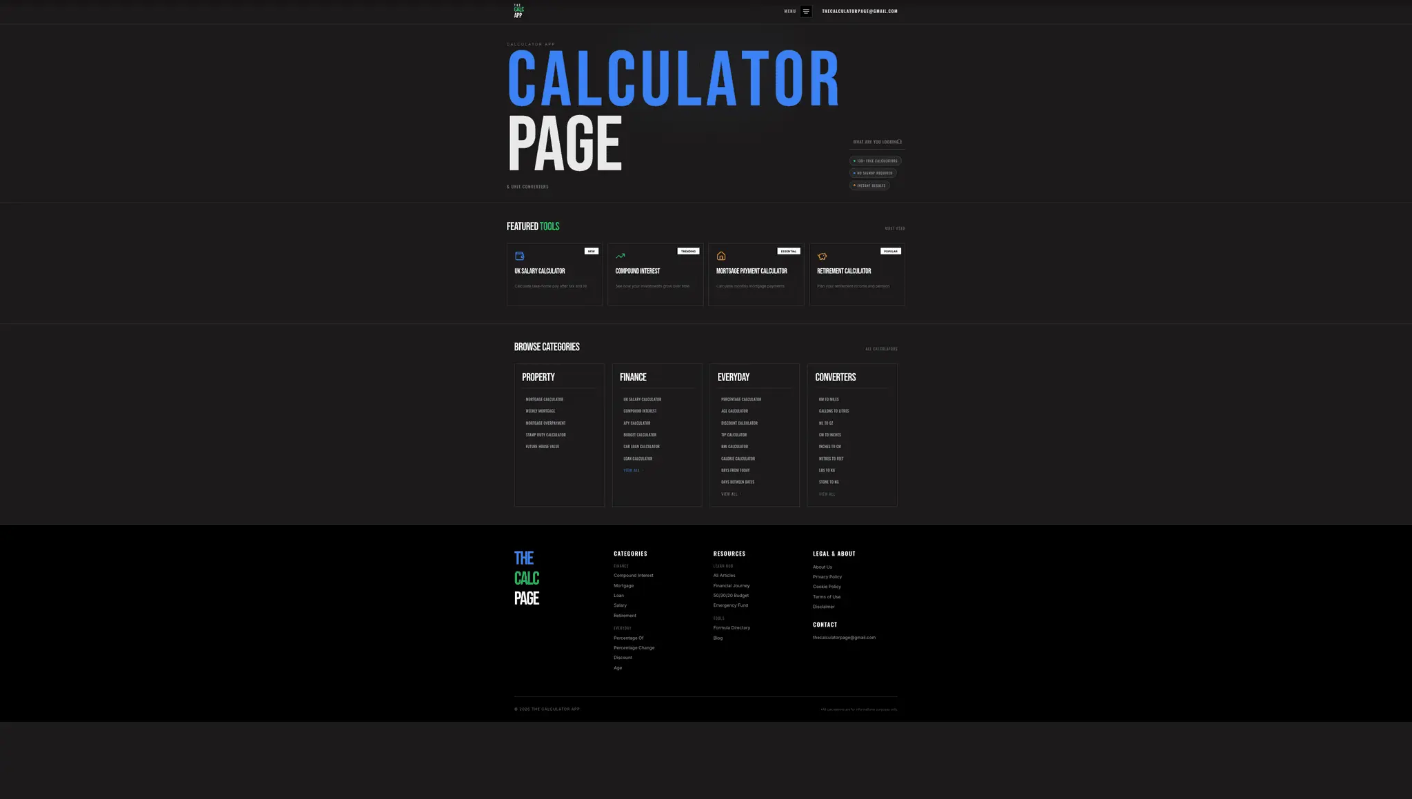 Screenshot 2 of The Calculator App