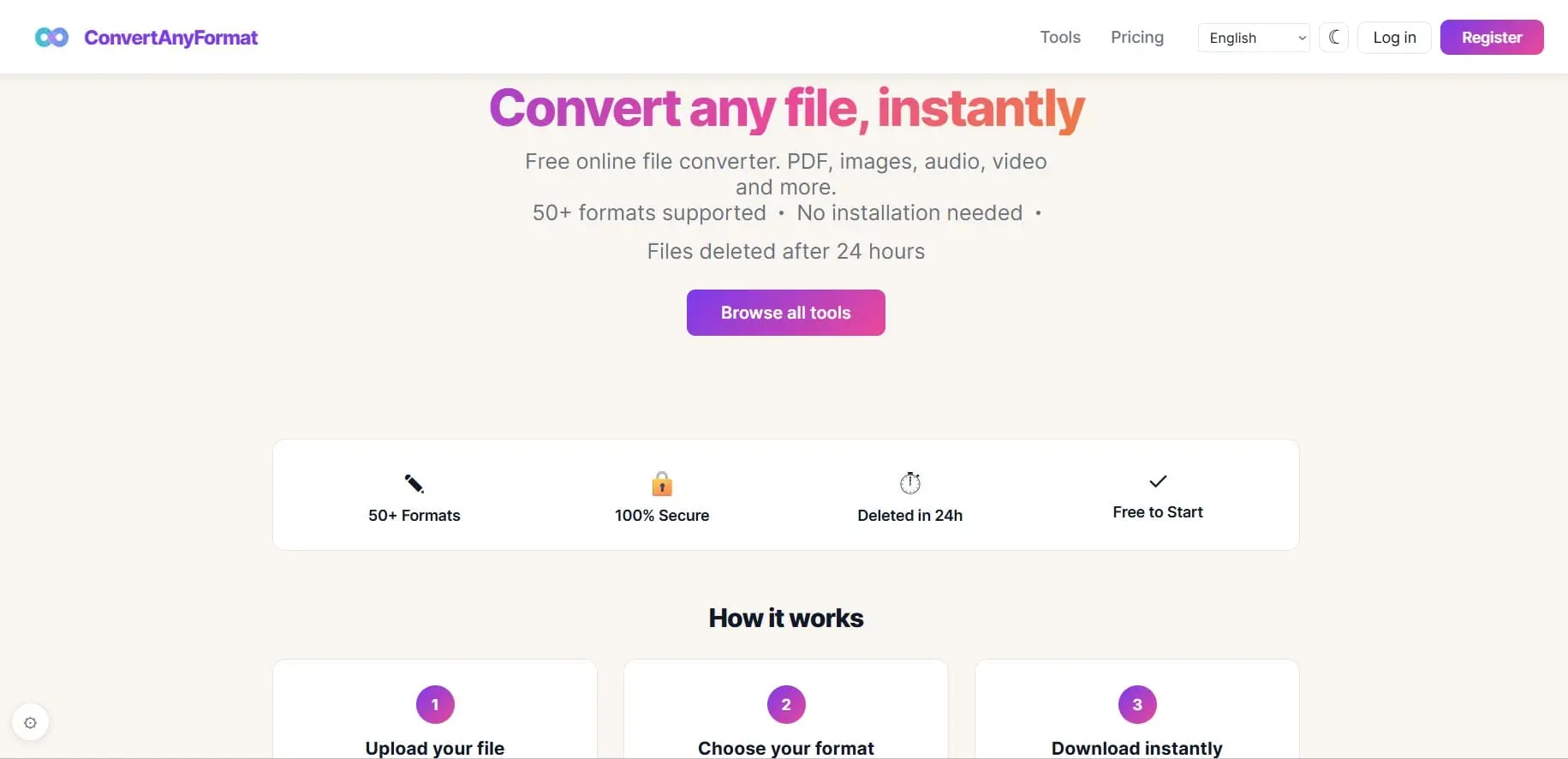 Screenshot 2 of ConvertAnyFormat
