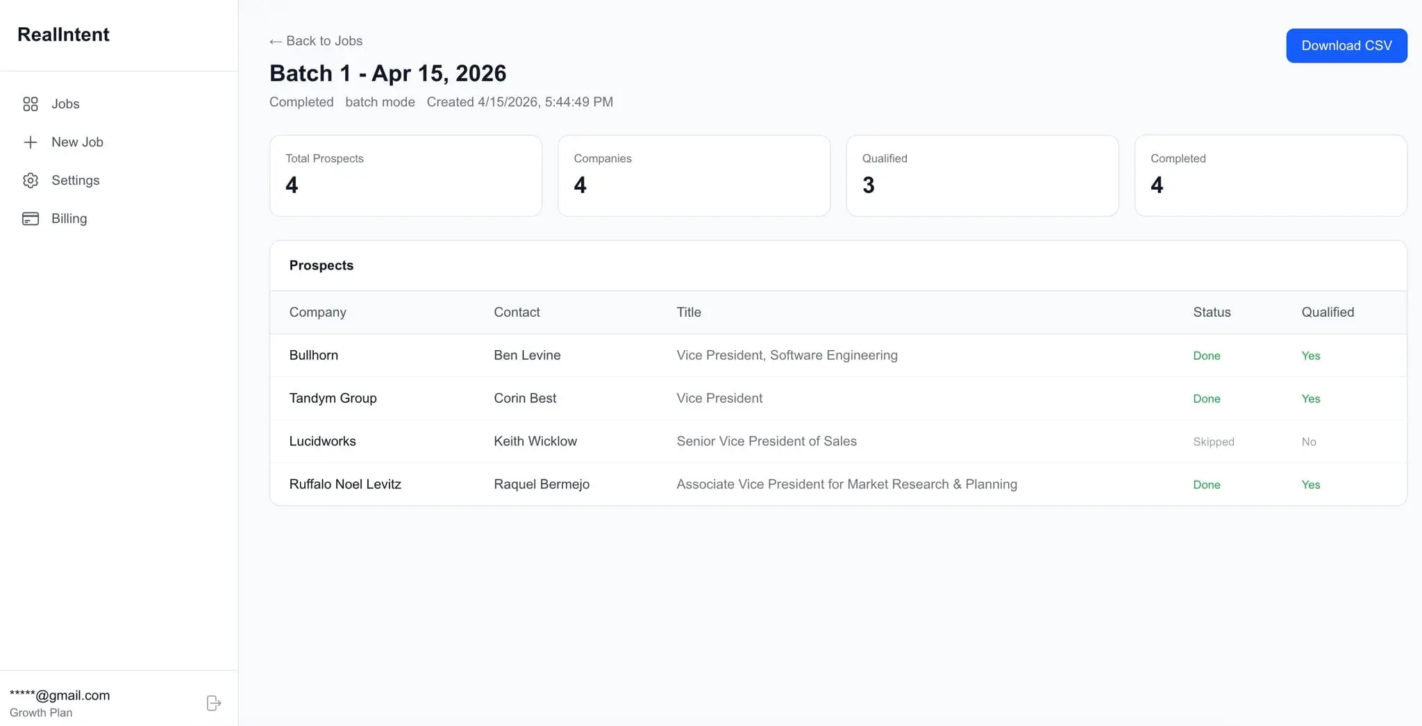 Screenshot 2 of RealIntent