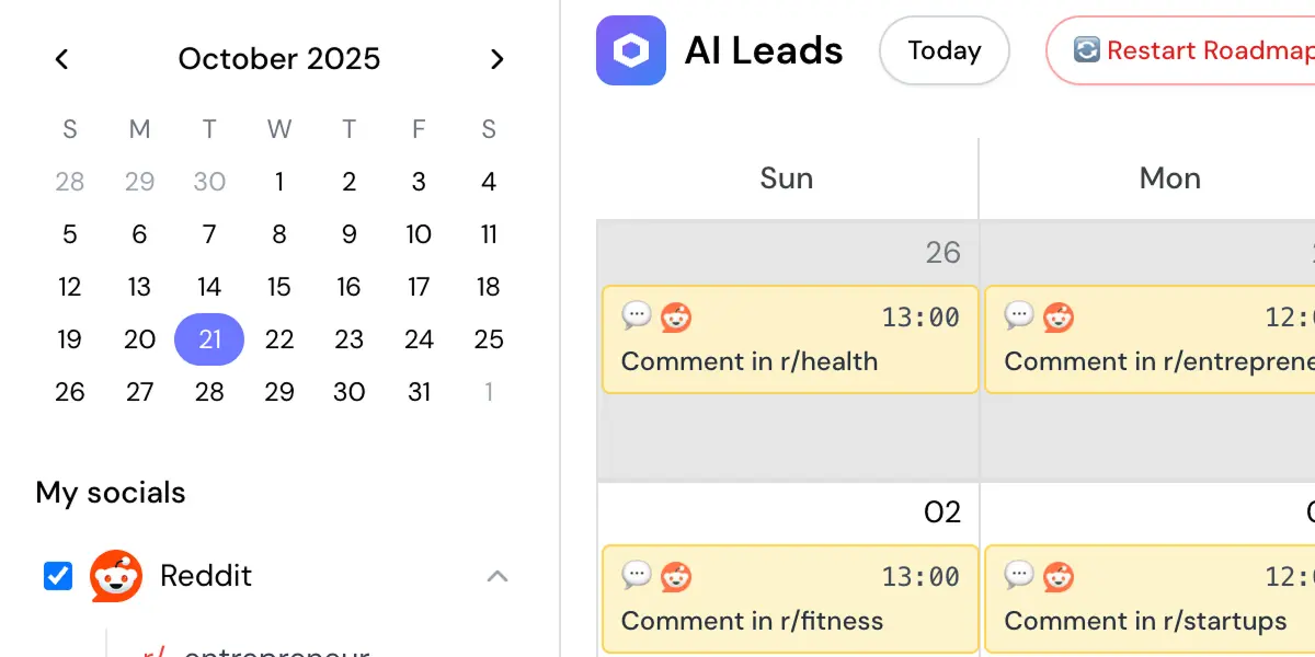Screenshot 2 of AiLeads
