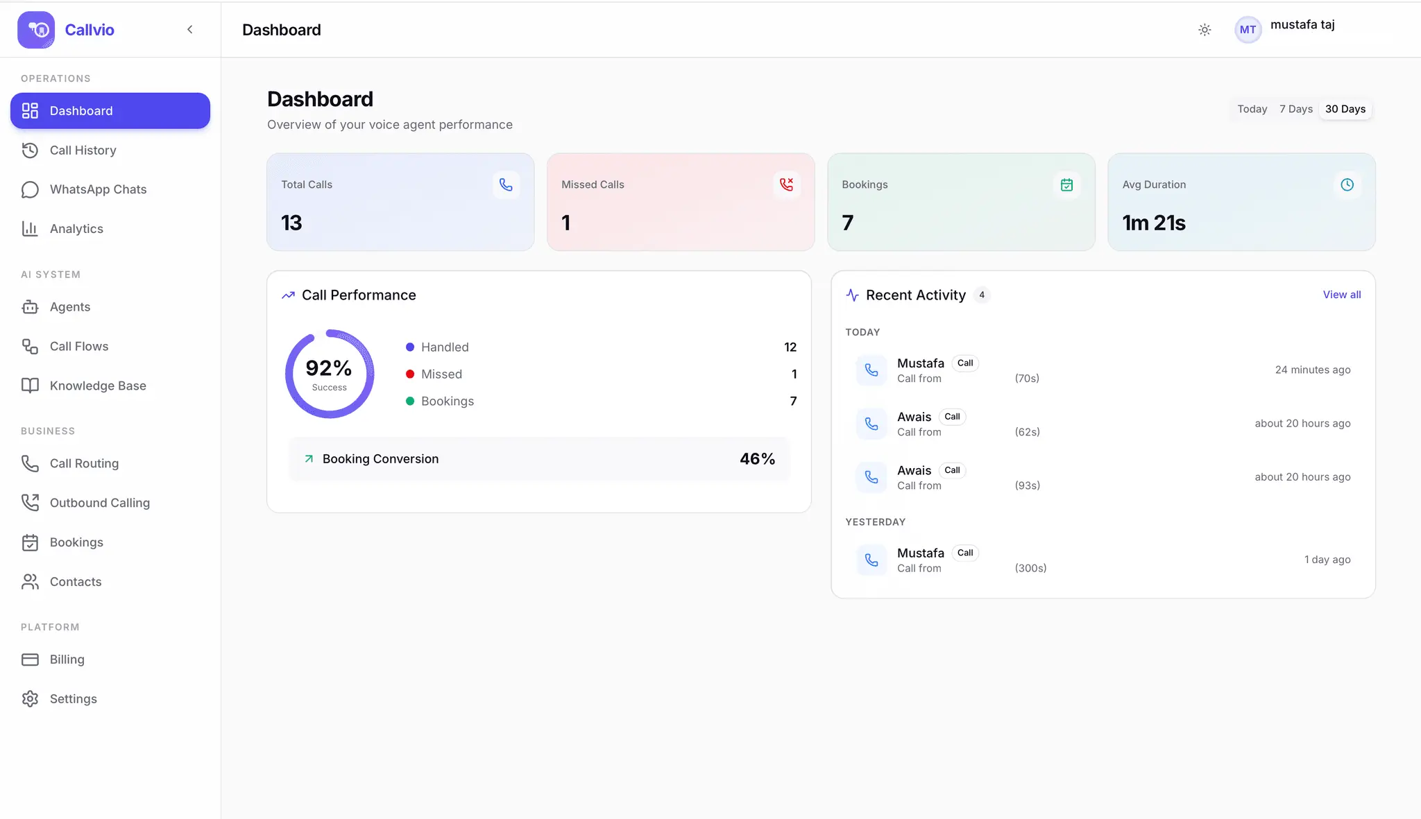 Screenshot 2 of Callvio