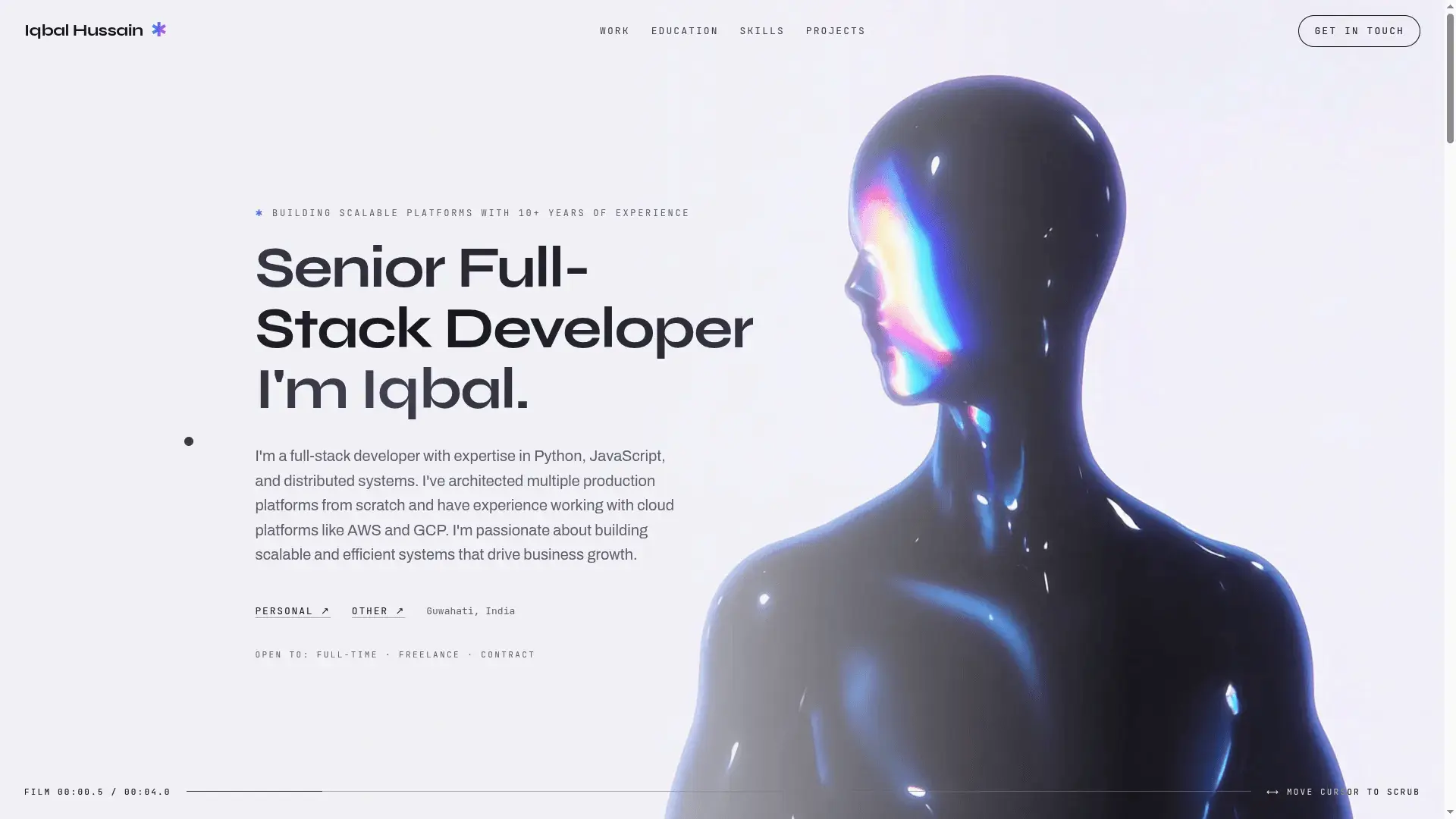 Screenshot 2 of itsfolio.tech