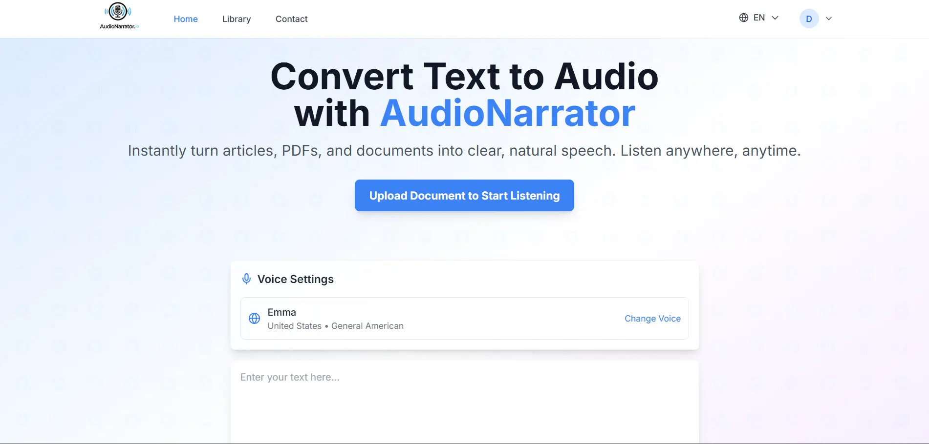 Screenshot 2 of AudioNarrator