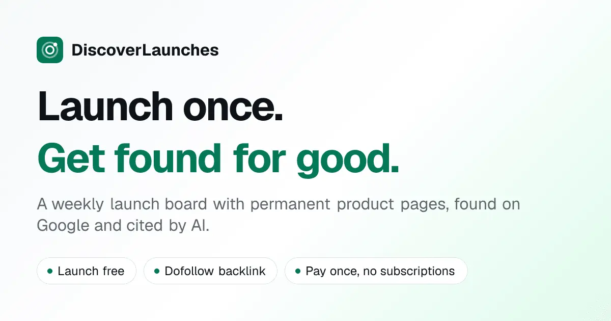 Screenshot 1 of DiscoverLaunches