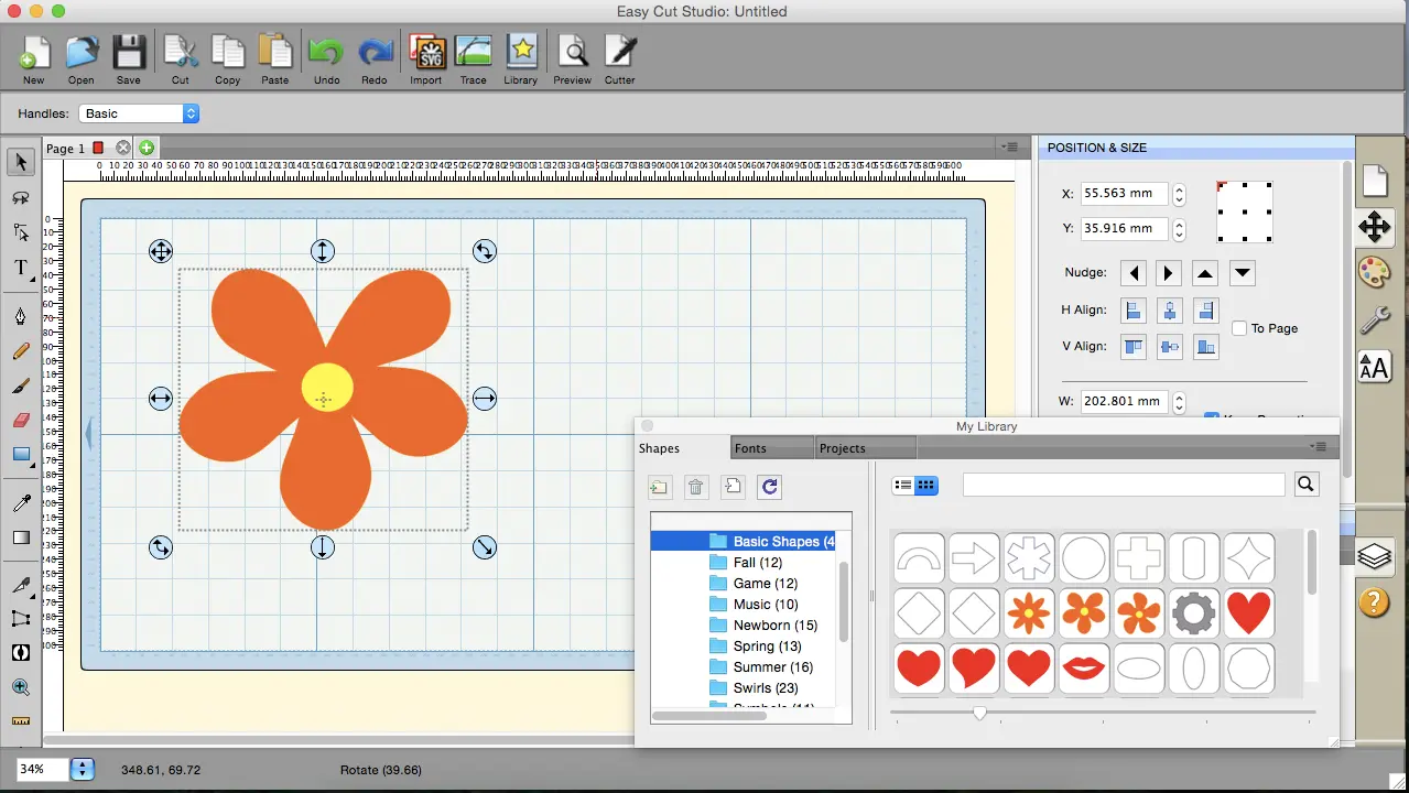 Screenshot 3 of Easy Cut Studio - vinyl cutting software