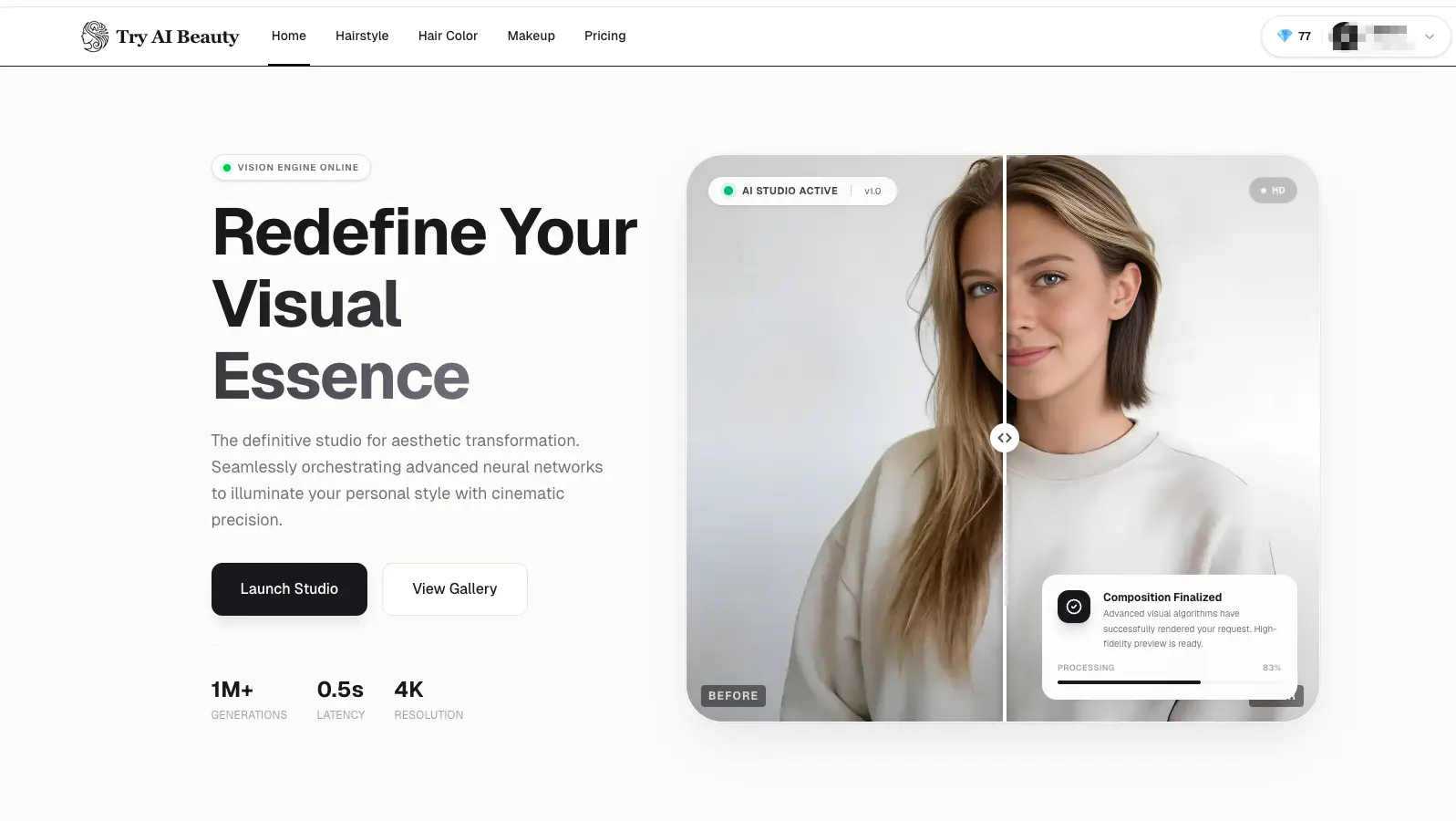 Screenshot 2 of Try AI Beauty
