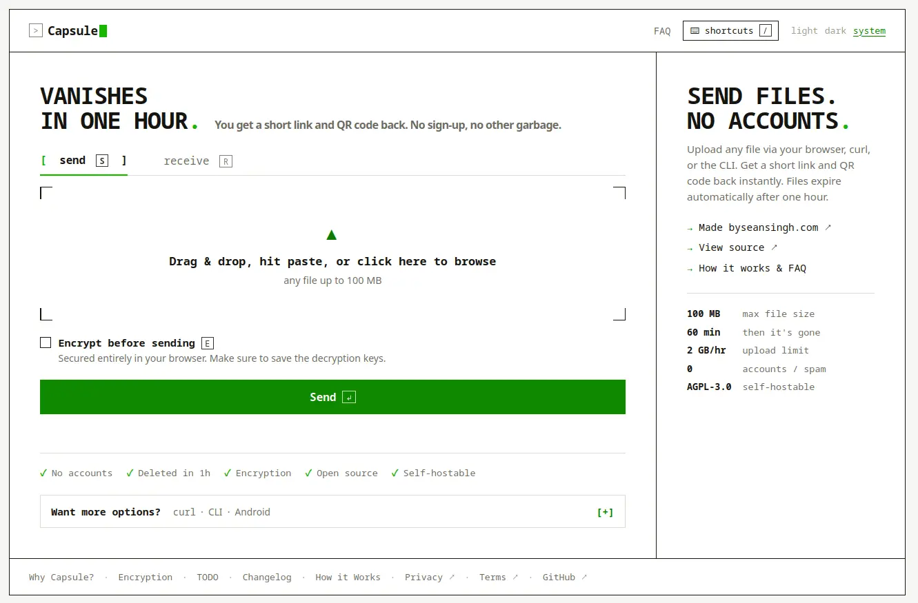 Screenshot 2 of Capsule - Easy File Transfers