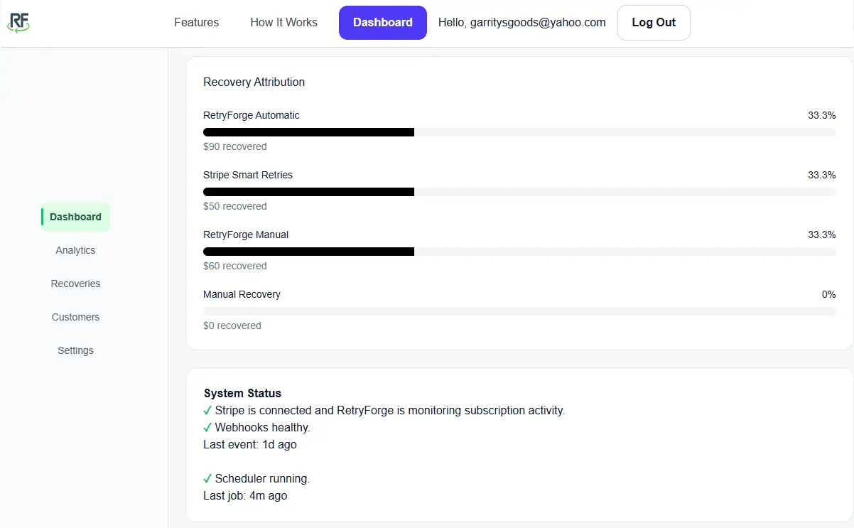 Screenshot 4 of RetryForge